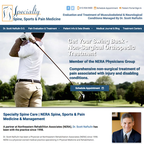 Specialty Spine Care | NERA Spine, Sports & Pain Medicine & Management