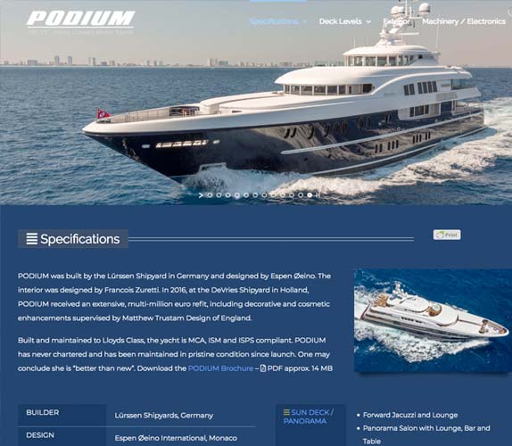 Yacht Podium - www.yachtpodium.com